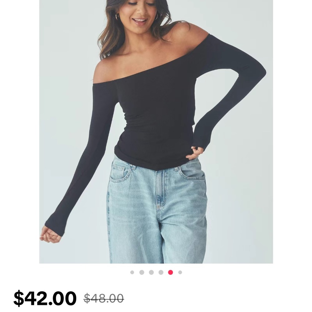 Off the shoulder